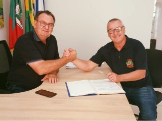 Prefeito Nico cumpre agenda em Brasília e Leonir Vargas assume como prefeito em exercício de Ernestina