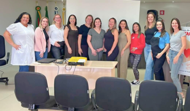 Ernestina inicia novo Grupo de Gestantes “Gestar Amor 8”