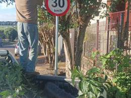 Secretaria de Serviços Urbanos promove ações de limpeza, sinalização e melhorias