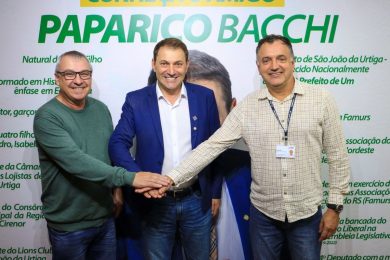 Vice-prefeito Leonir recebe boas notícias do deputado Paparico Bacchi