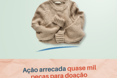 Campanha do Agasalho 2025 mobiliza Ernestina e arrecada quase mil peças