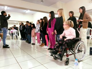Coral Infanto-juvenil de Ernestina reúne participantes em novo encontro