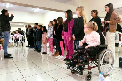 Coral Infanto-juvenil de Ernestina reúne participantes em novo encontro