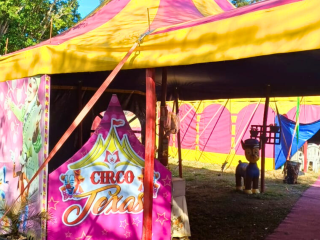 Estudantes da rede municipal de Ernestina vivem um dia mágico no Circo Texas