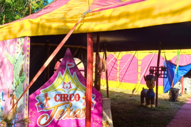 Estudantes da rede municipal de Ernestina vivem um dia mágico no Circo Texas