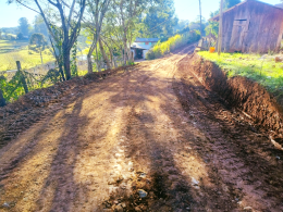Ernestina inicia preparação para nova obra de calçamento na Rua Almeri de Carvalho