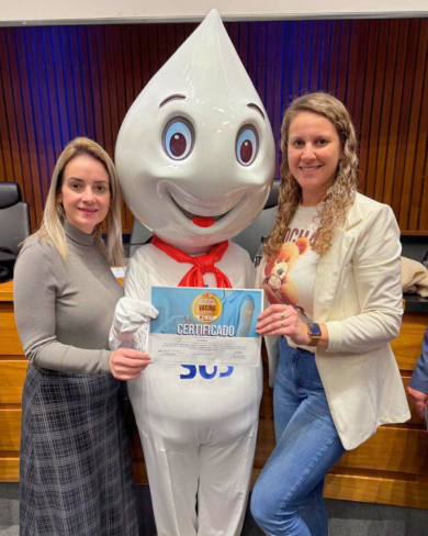 Ernestina recebe Selo Ouro em vacinação!