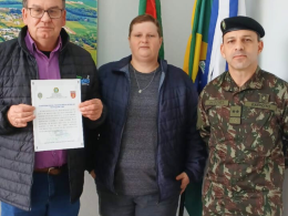 Prefeito Nico assume presidência da Junta Militar de Ernestina
