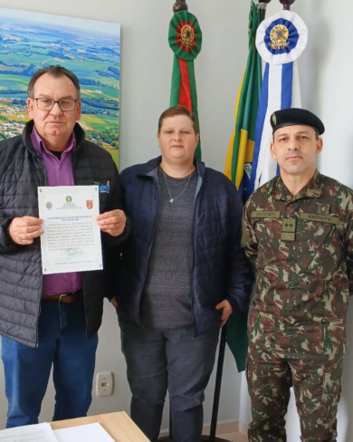 Prefeito Nico assume presidência da Junta Militar de Ernestina