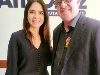 Vice-prefeito Leonir agradece emenda destinada a Ernestina durante visita ao gabinete da deputada Any Ortiz