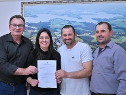 Administração municipal de Ernestina comemora recursos enviados pelo deputado federal Márcio Biolchi