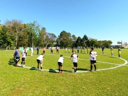 Ernestina estreia com goleadas na Copa Regional de Futebol