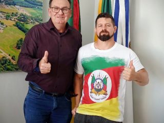 Prefeito Nico e vereador Tiago Dummel alinham projetos para o presente e o futuro de Ernestina