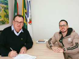 Prefeito Nico recebe vereador Elian para tratar de novos projetos
