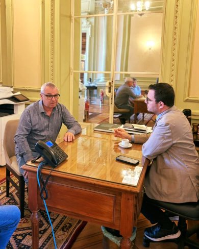 Reunião trata de recursos do Pavimenta 3 para asfaltamento de acesso turístico em Ernestina