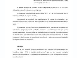 DECRETO Nº 69/2025 DE 01 DE OUTUBRO DE 2025