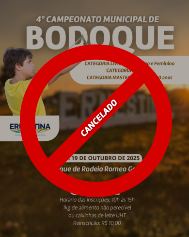 COMUNICADO – Campeonato de Bodoque