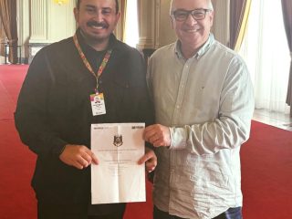 Vice-prefeito Leonir Vargas reforça pedido de cessão de uso de salas da Escola Raimundo Corrêa