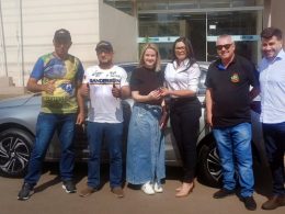 Secretaria da Saúde de Ernestina recebe novo veículo com recursos enviados pelo deputado Sanderson