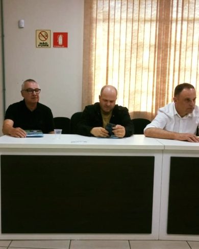 Vice-prefeito Leonir Vargas representa Ernestina em reunião da Ampla