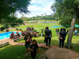 Estudantes de Ernestina participam de encontro regional de cooperativas escolares