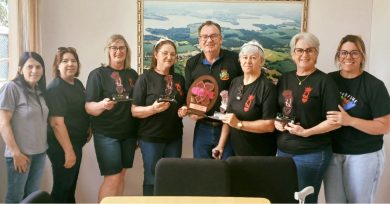 Grupo “Damas da Canastra” de Ernestina visita prefeito Nico