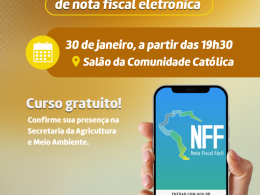 Oportunidade de capacitação gratuita aos agricultores para a emissão de nota fiscal eletrônica