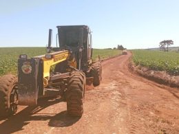 Secretaria de Obras e Viação intensifica trabalhos nas estradas