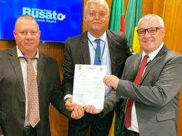 Ernestina protocola pedidos de emendas e recursos para o município