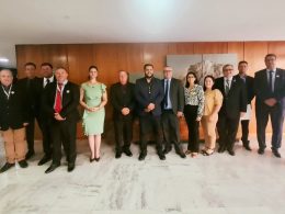 Lideranças de Ernestina tratam de recursos federais em Brasília