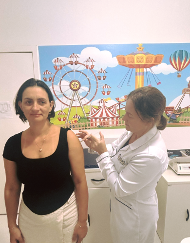 Ernestina inicia vacinação contra a dengue para profissionais da atenção primária