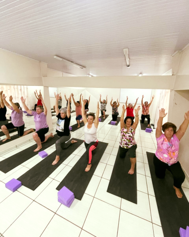 Oficina de Yoga promove bem-estar e qualidade de vida em Ernestina