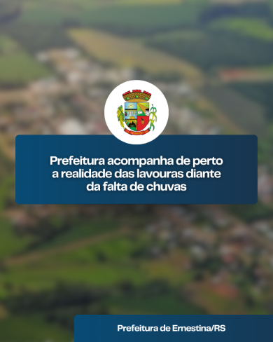 Prefeitura acompanha de perto a realidade das lavouras diante da falta de chuvas