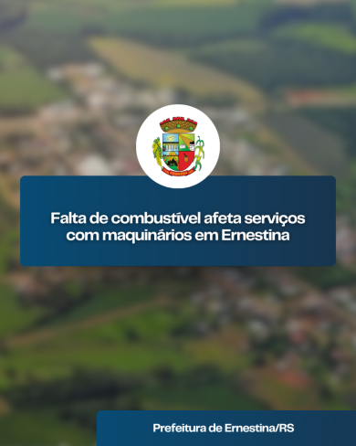 Falta de combustível afeta serviços com maquinários em Ernestina
