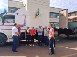 Semana começa com o fortalecimento do trabalho nas estradas do interior de Ernestina