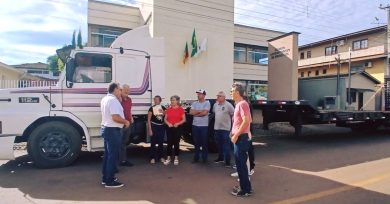 Semana começa com o fortalecimento do trabalho nas estradas do interior de Ernestina