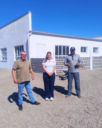 Vistoria prepara entrega da obra de ampliação da EMEI Dr. Orlando Rojas