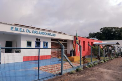 Inaugurada a obra de ampliação da EMEI Dr. Orlando Rojas
