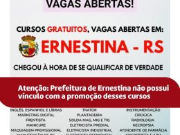 Comunicado à população ernestinense