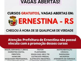 Comunicado à população ernestinense