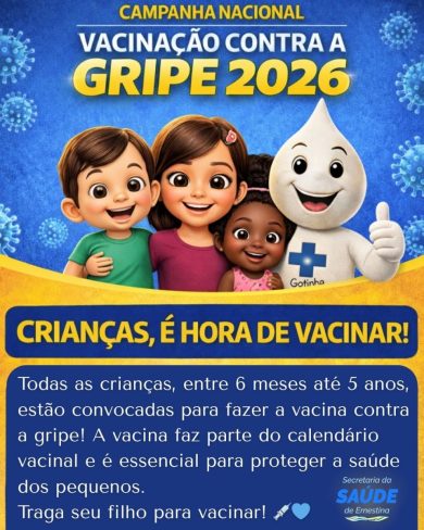 Ernestina reforça alerta para prevenção da gripe nas escolas e na comunidade 