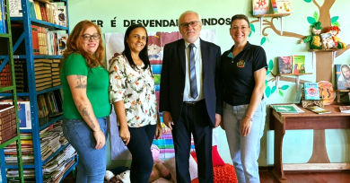 Escola João Alfredo Sachser promove roda de conversa no projeto ‘Leitura de Mundos’