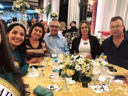 Comitiva de Ernestina prestigia Jantar Solene de Posse do SESF-RS em Passo Fundo