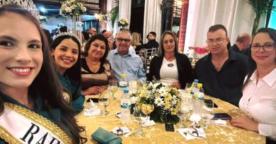 Comitiva de Ernestina prestigia Jantar Solene de Posse do SESF-RS em Passo Fundo