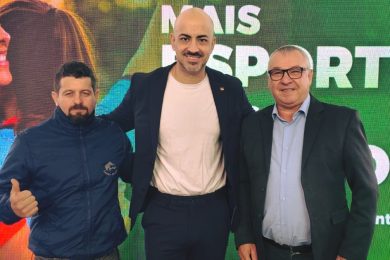 Ernestina participa de ato estadual voltado ao fortalecimento do esporte