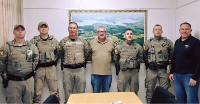 Fortalecimento da segurança amplia parceria entre Brigada Militar e poder público em Ernestina