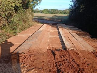 Recuperação de ponte entre Ernestina e Santo Antônio do Planalto amplia segurança e mobilidade