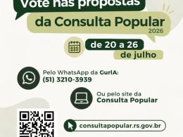Consulta Popular abre votação de 20 a 26 de julho
