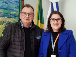 Administração municipal de Ernestina e RGE dialogam sobre energia, novos investimentos e futuro conjunto habitacional
