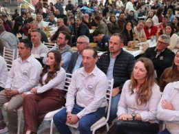 Ernestina prestigia inauguração do novo Ginásio Municipal de Nicolau Vergueiro